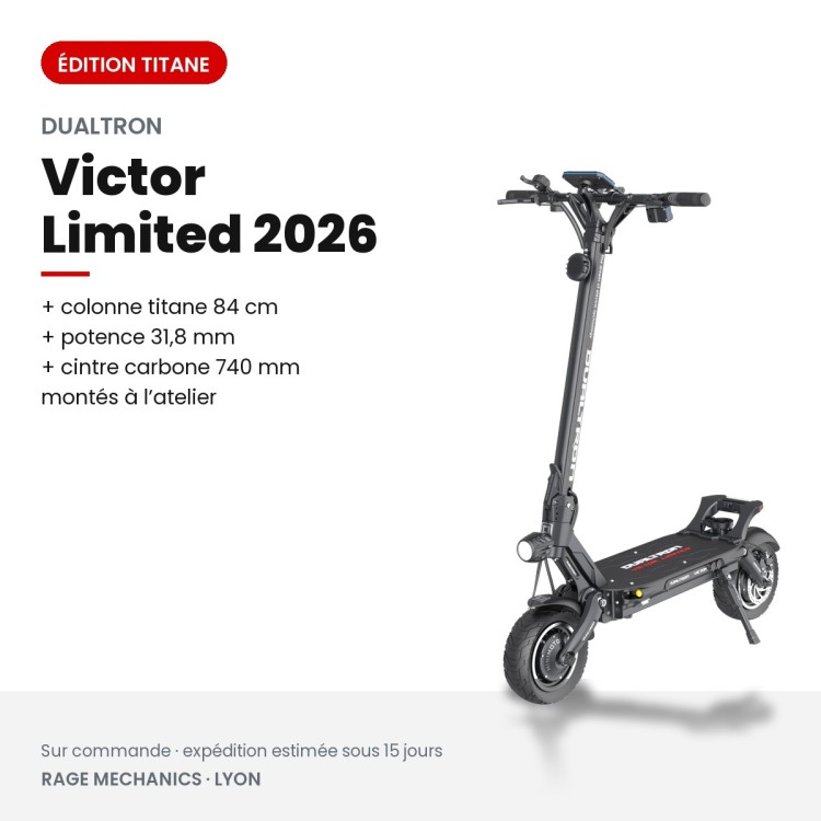 Dualtron Victor Limited 2026 — Édition Titane