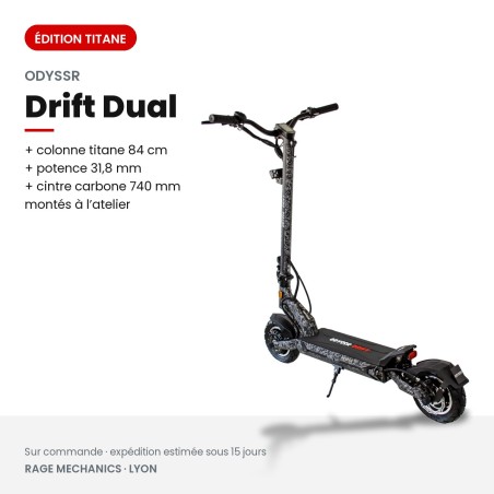 Odyssr Drift Dual — Édition Titane