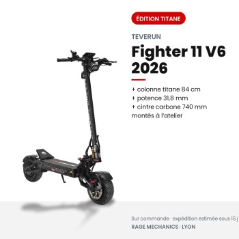 Teverun Fighter 11 V6 2026 — Édition Titane