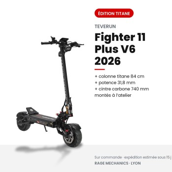 Teverun Fighter 11 Plus V6 2026 — Édition Titane