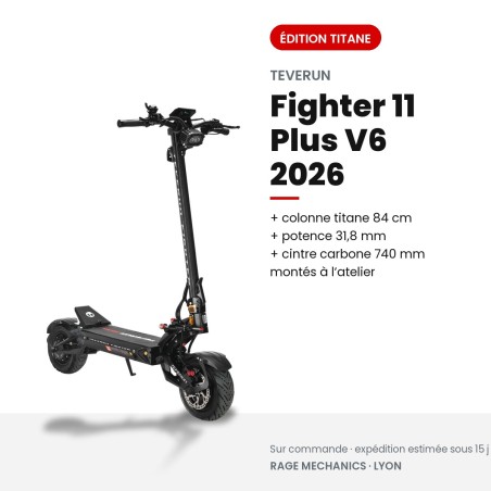 Teverun Fighter 11 Plus V6 2026 — Titanium Edition