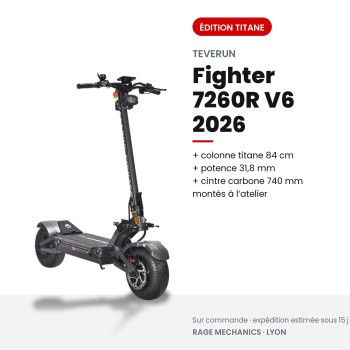 Teverun Fighter 7260R V6 2026 — Édition Titane