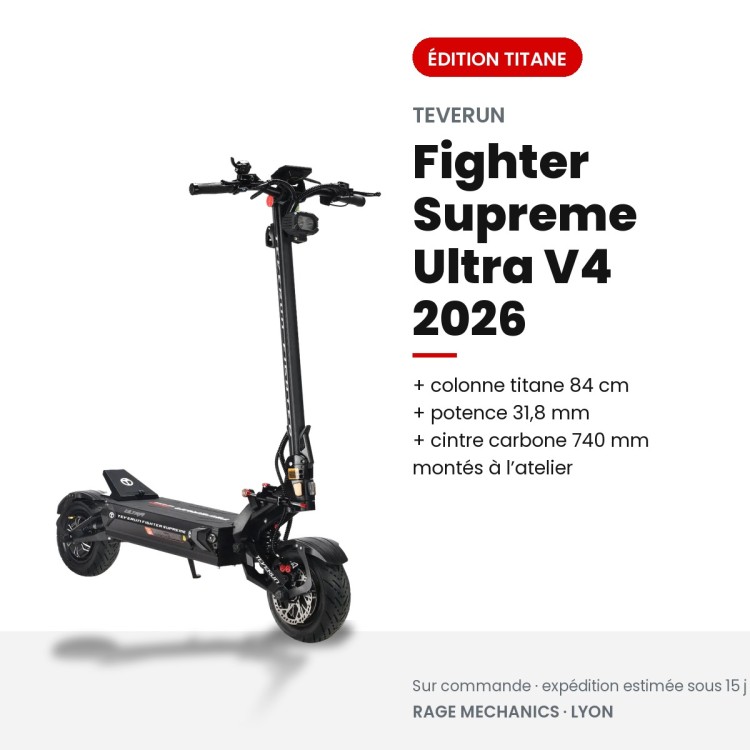 Teverun Fighter Supreme Ultra V4 2026 — Edizione Titanio