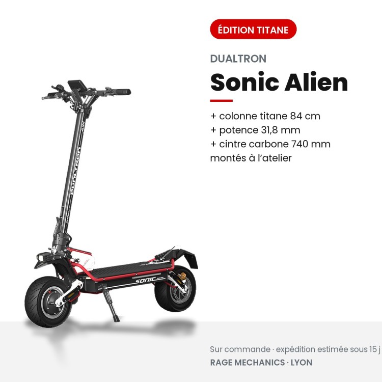 Dualtron Sonic Alien — Edycja Tytanowa