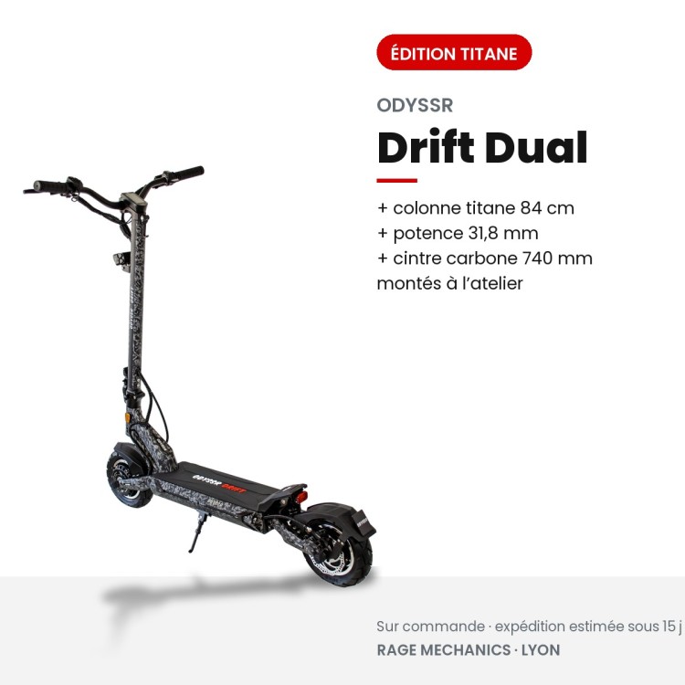 Odyssr Drift Dual — Édition Titane