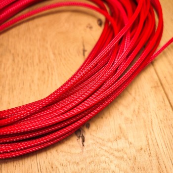 Red Blood Braided Sleeve Small