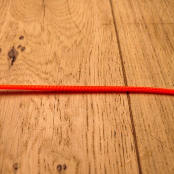 Shining Orange Braided Sleeving Small