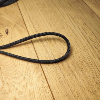Black Dark Medium Braided Sleeving
