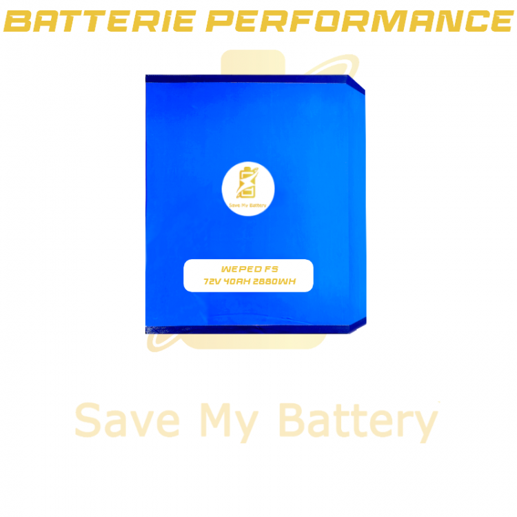 Batterie Performance 72V 40Ah Weped FS/SS-T/SS-R