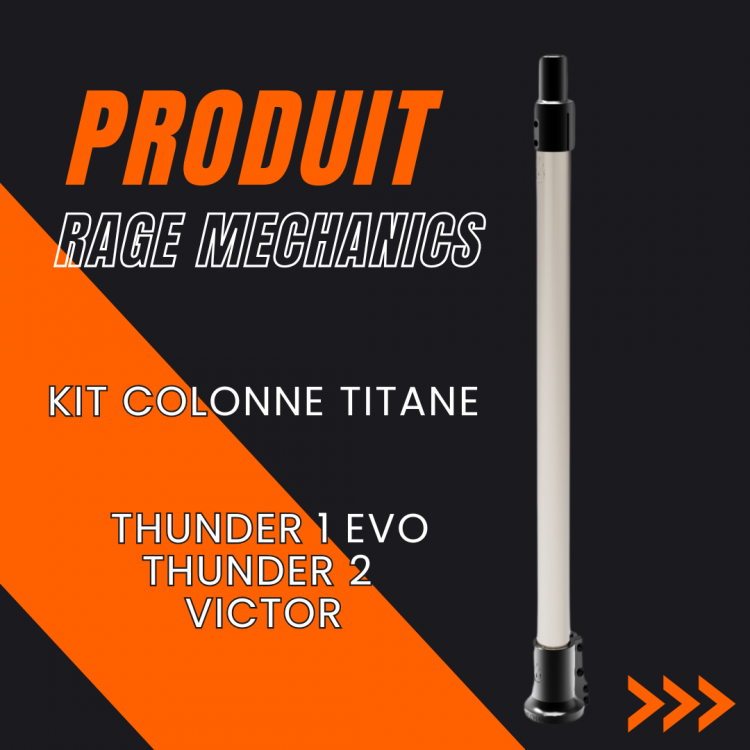 Colonne de direction Titane Dualtron Thunder EVO / 2 / Victor 60cm