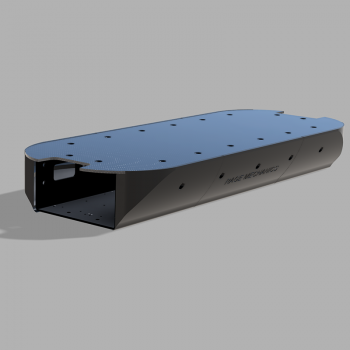 Deck-Kit + verlängertes Carbon-Trittbrett für Dualtron Victor / Luxury / Luxury Plus / Compact