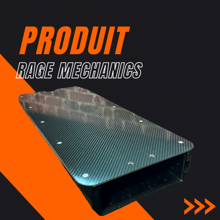 Deck-Kit + verlängertes Carbon-Trittbrett für Dualtron Thunder 1/2/3