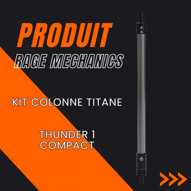 Titanium Steering Column Kit Dualtron Thunder 1 / Compact