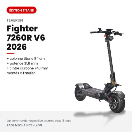 Teverun Fighter 7260R V6 2026 — Édition Titane