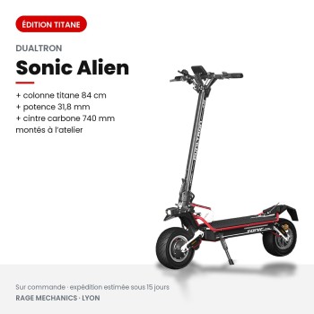 Dualtron Sonic Alien — Édition Titane