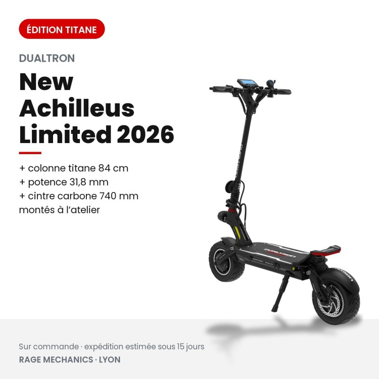 Dualtron New Achilleus Limited 2026 — Édition Titane