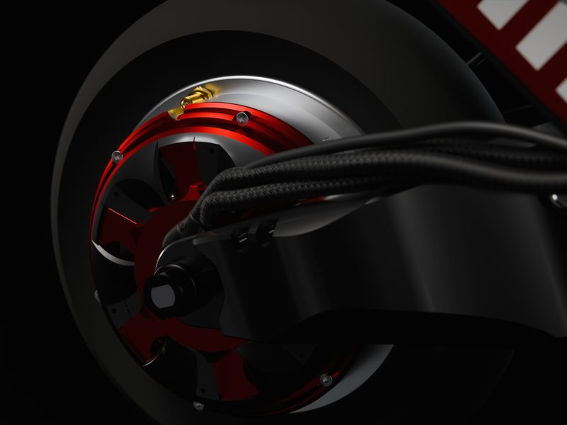 Le moteur arrière de la RM-X