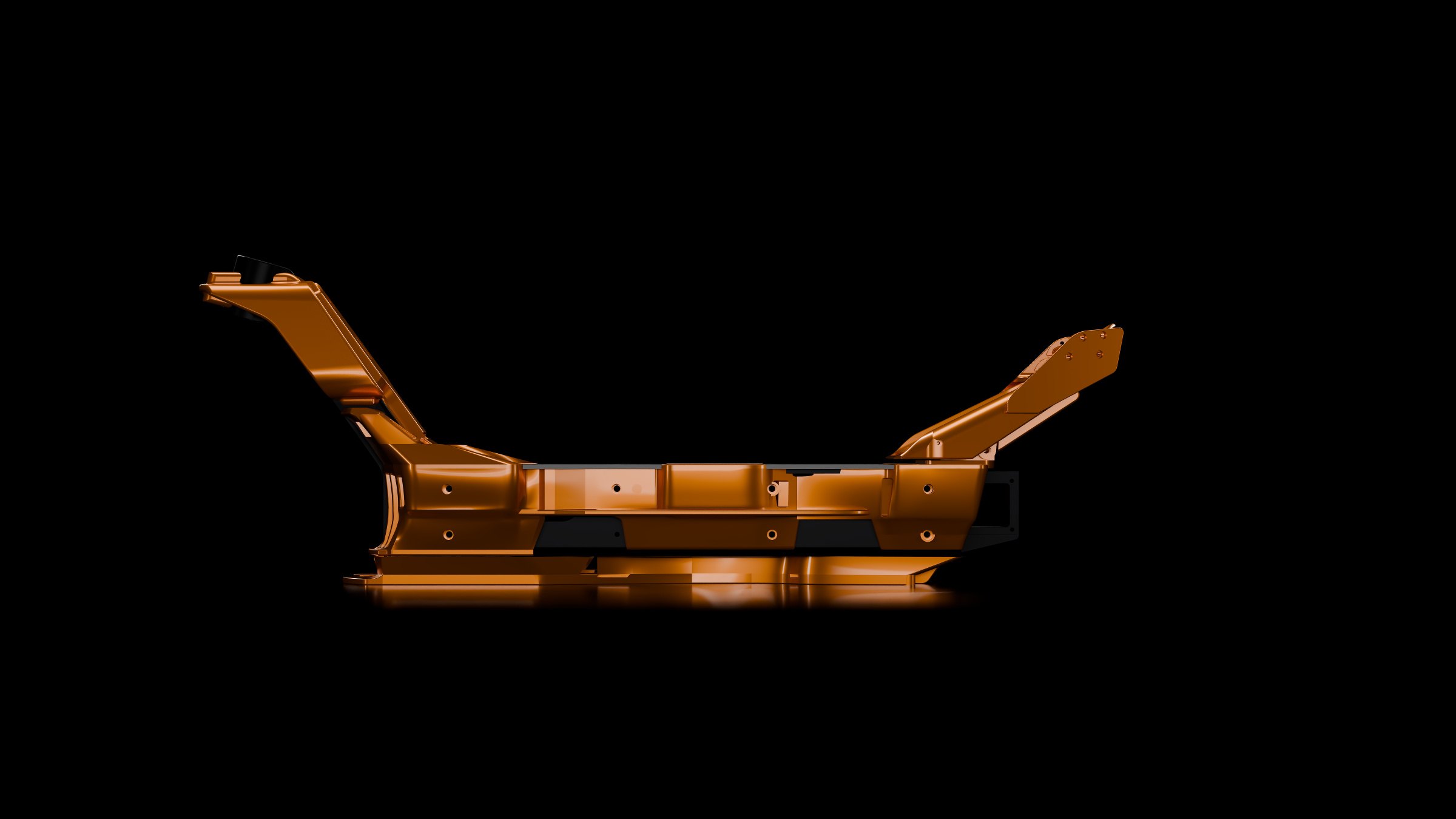 Le carénage Formula Escooter version Dualtron Thunder, de profil