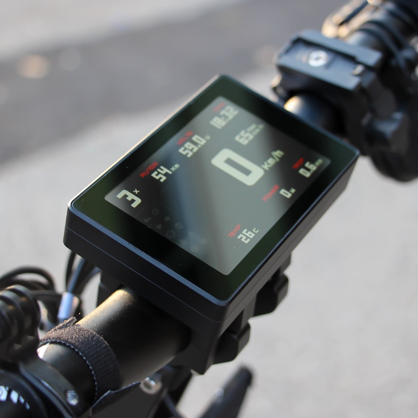 Le SmartDisplay de la Weped GTS 2024
