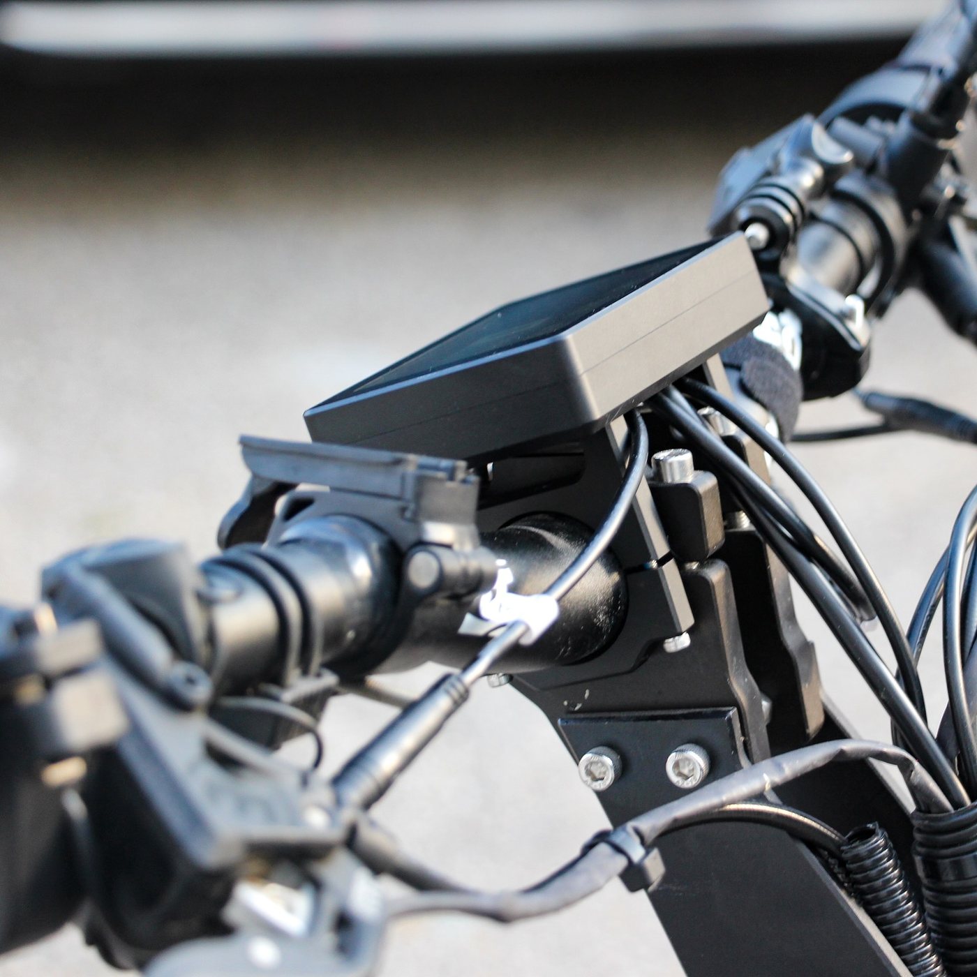 Poste de pilotage de la Weped GTS 2024