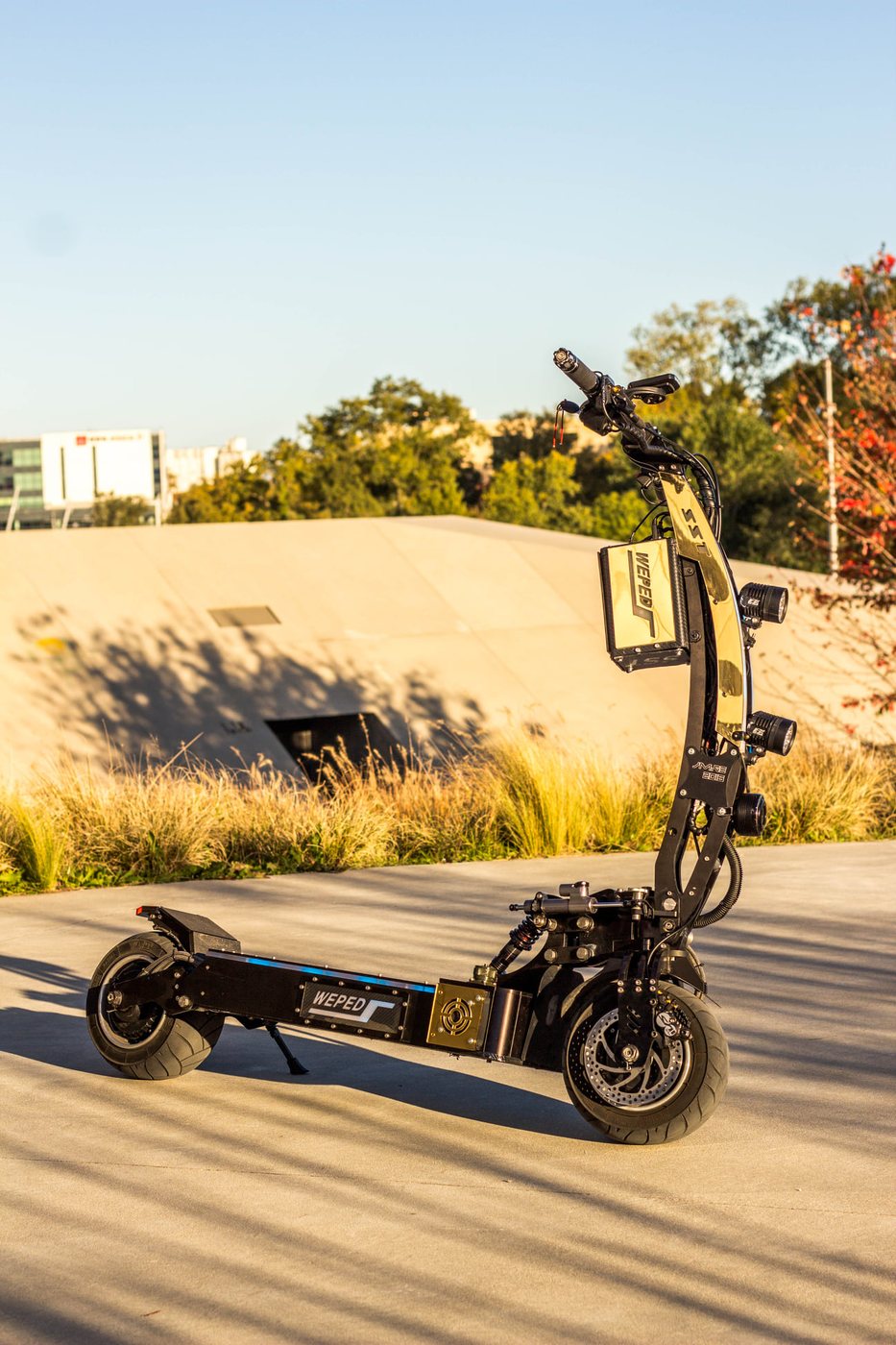 La Weped SST de trois quarts, vue d’ensemble